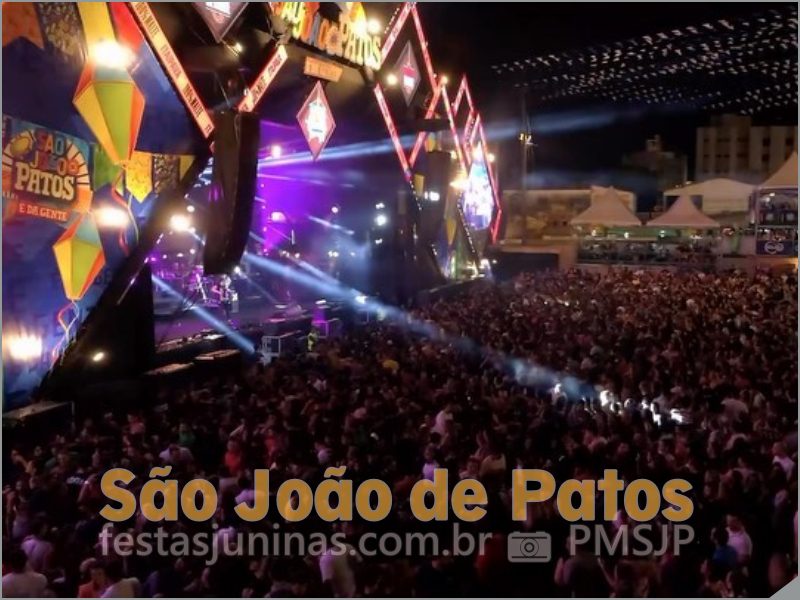 Programação São João de Patos 2025 : confira a data e shows