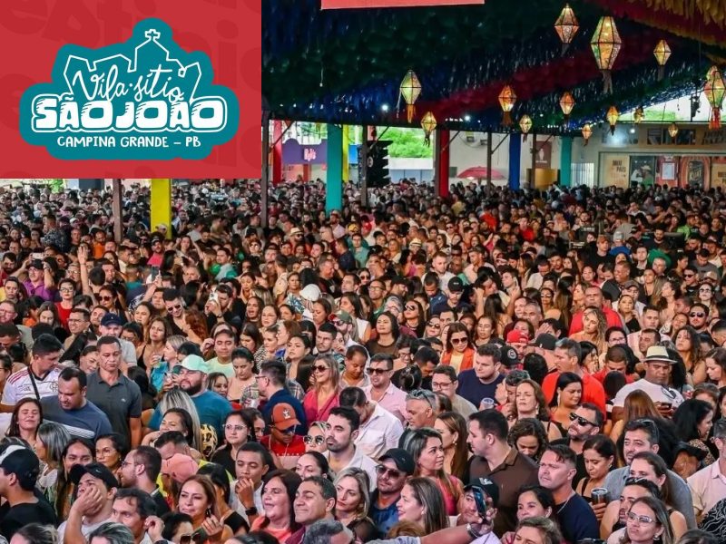 Programação Vila Sítio São João 2025 em Campina Grande