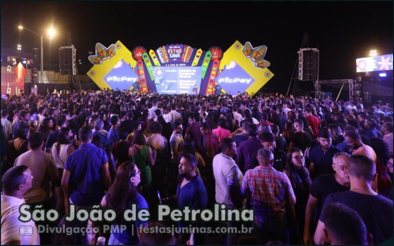 Programação do São João 2025 em Petrolina - Festas Juninas em Pernambuco