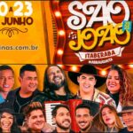 Atrações do São João 2025 de Itaberaba na Bahia