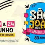 Festas Juninas na Paraíba : programação São João 2025 em Santa Luzia