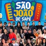 Festa de São João 2025 em Sapé - Festas Juninas na Paraíba