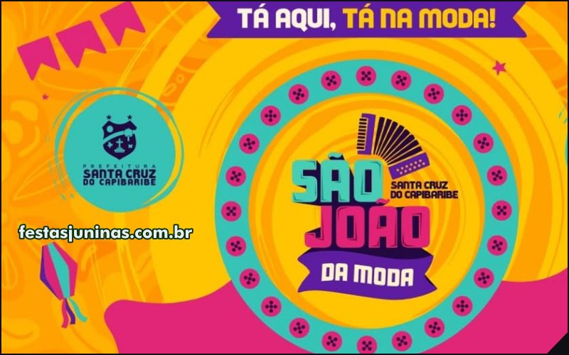 Programação São João da Moda 2025 em Santa Cruz do Capibaribe, Pernambuco