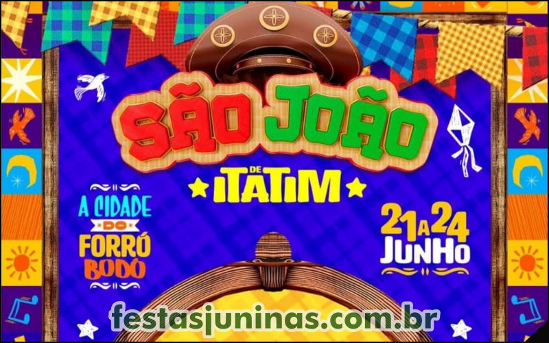 São João 2025 em Itatim - Festa junina na Bahia