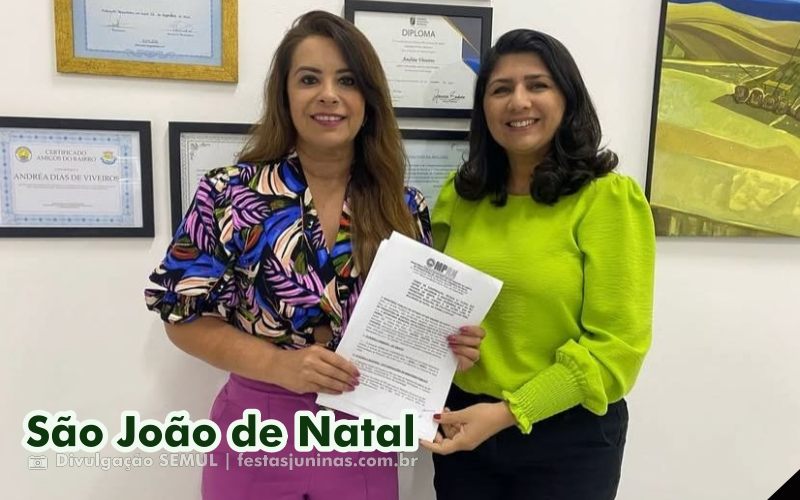 Não é Não na Festa de São João de Natal no Rio Grande do Norte - Festas Juninas