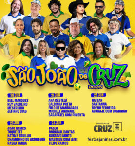 São João de Cruz das Almas 2026 - Festas Juninas na Bahia