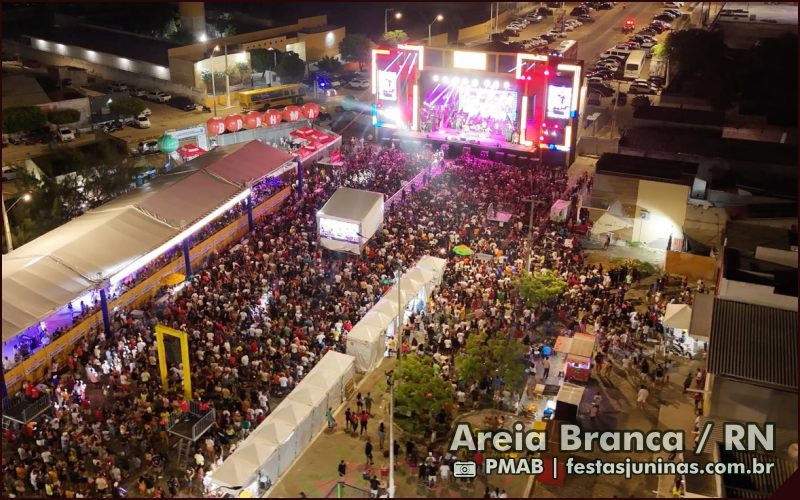 Programação Festa de São João em Areia Branca - Festa Junina no Rio Grande do Norte