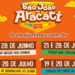São João do Aracati 2025 : festas juninas no Ceará