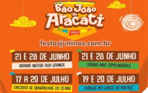 São João do Aracati 2025 : festas juninas no Ceará