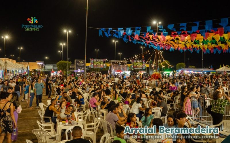 Festa julina de Porto Velho : programação do Arraial Beramadeira