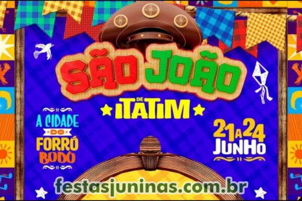 São João 2025 em Itatim - Festa junina na Bahia