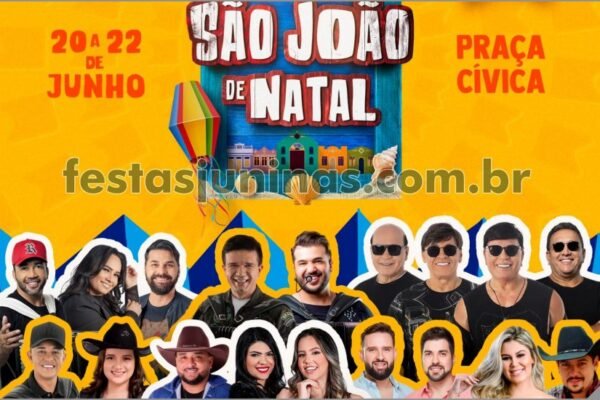 Festas Juninas destaca programação São João de Natal 2024