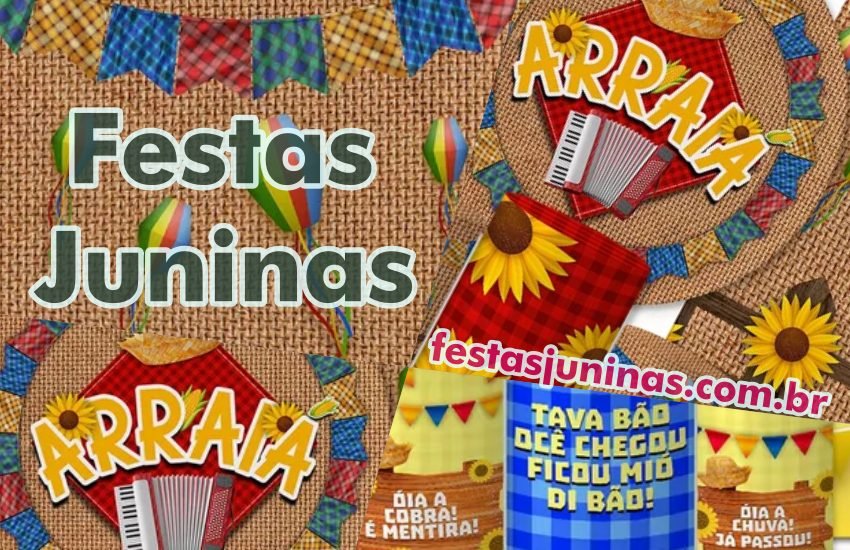 Festas Juninas- Festa de São Joao -Sortimento Temporada Inverno