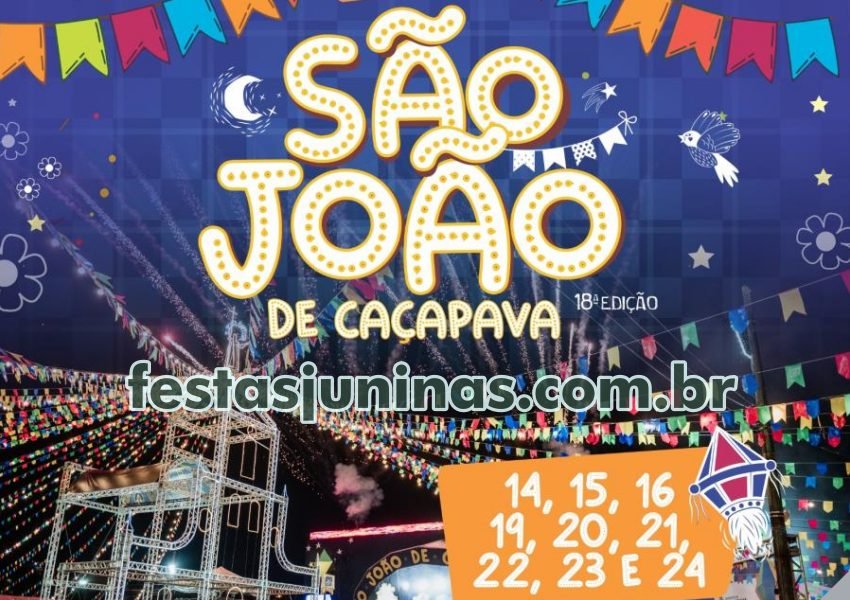 Festival São João de Caçapava 2024 - Festas Juninas em São Paulo